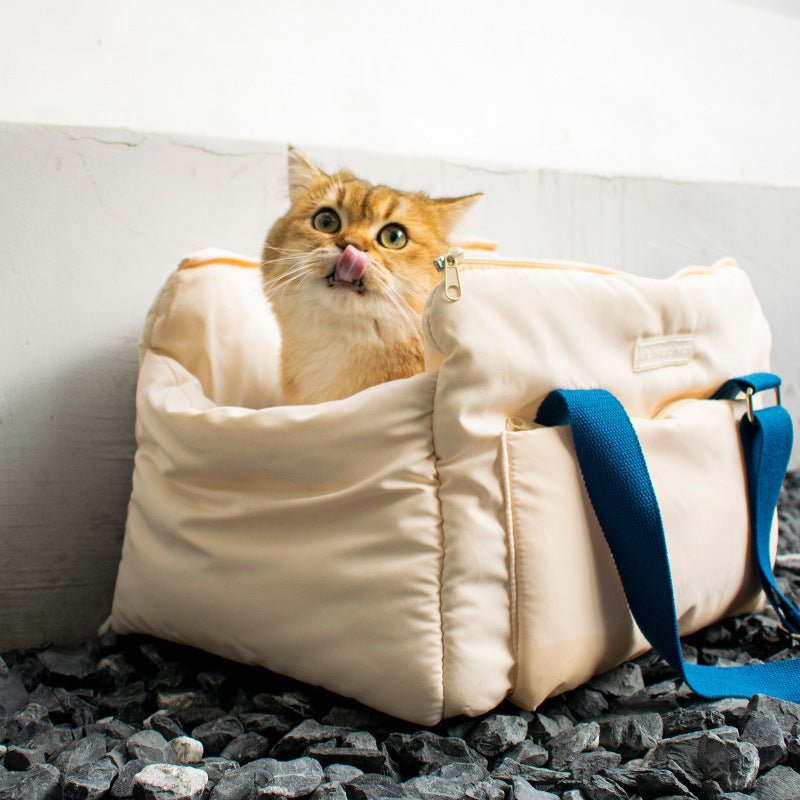 Gentle Paws™ Peach Skin Velvet Cat Carrier