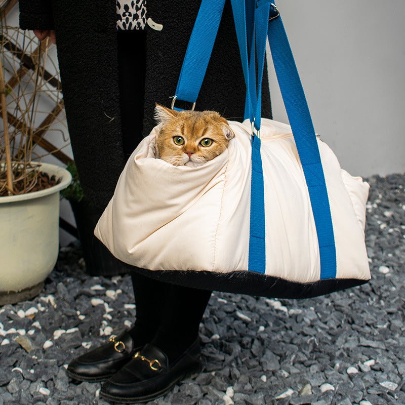 Gentle Paws™ Peach Skin Velvet Cat Carrier