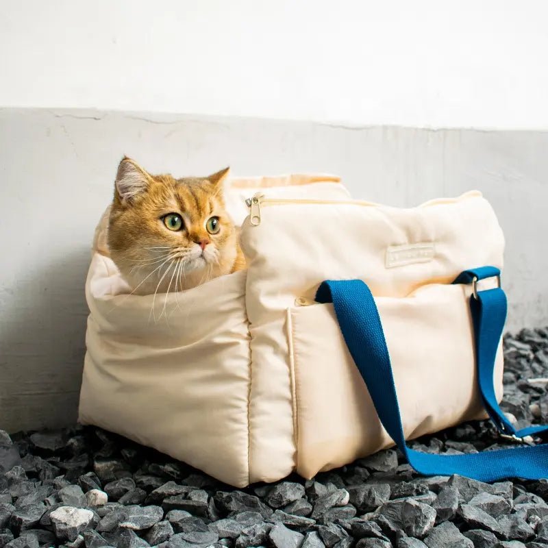 Gentle Paws™ Peach Skin Velvet Cat Carrier