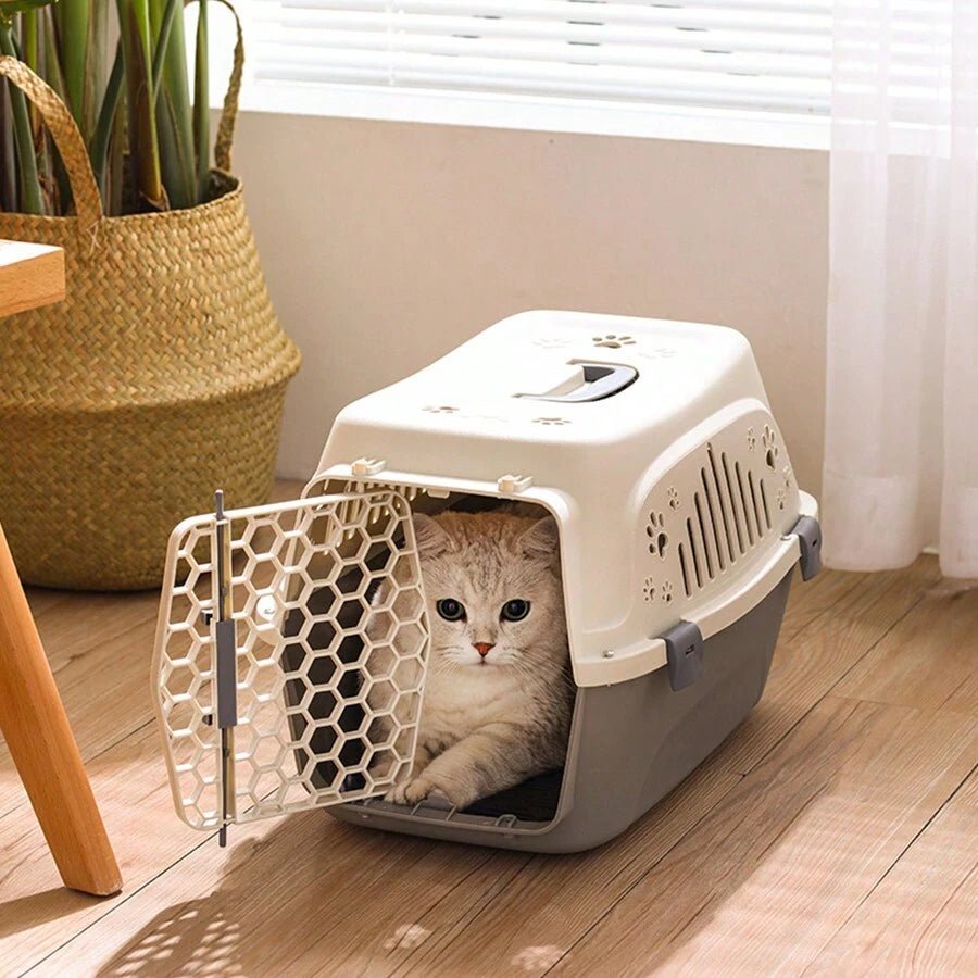 Gentle Paws™ Plastic Cat Carrier - Gentle Paws